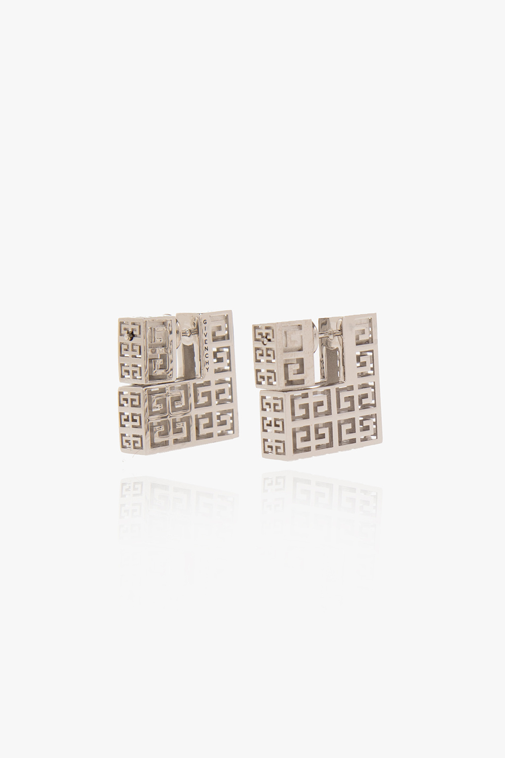 Givenchy 'G Square' earrings | IetpShops | Givenchy 4G-logo buckle